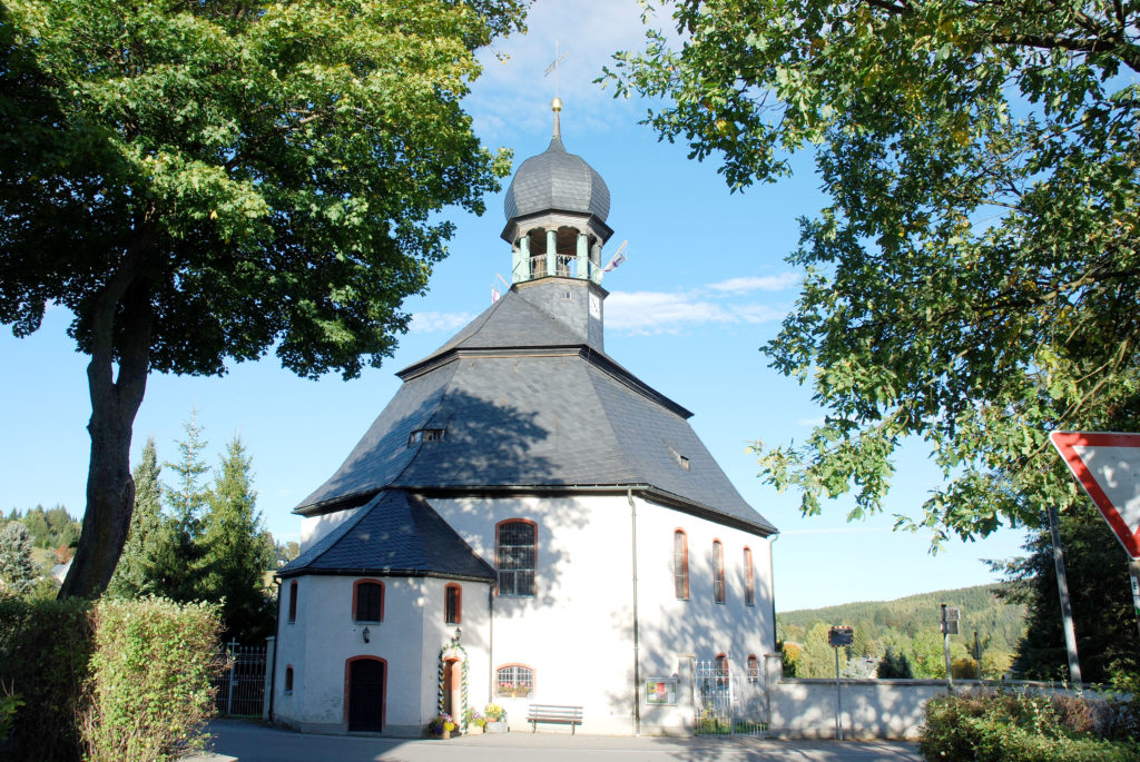 Kirche Rübenau - Außenansicht